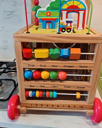 Carrello primi passi e giochi