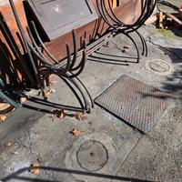 basi tavolo ferro battuto pieno