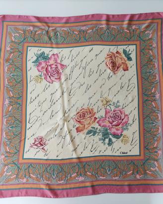 Foulard vintage Chloè originale 