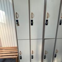 armadietti spogliatoio per palestra