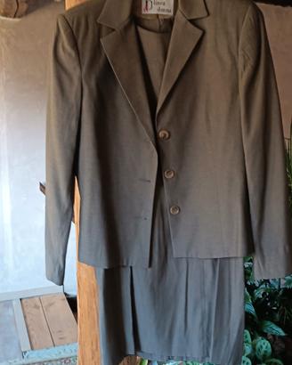 completo donna vintage giacca con tubino 