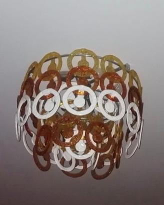Lampadario in vetro di Murano