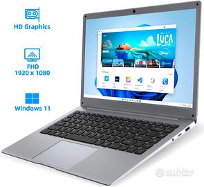 PC portatile con borsa Tucano e adattatori