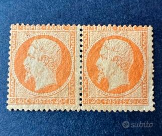 FRANCOBOLLO RARO - Y&T 23 "Napoleon 40 c