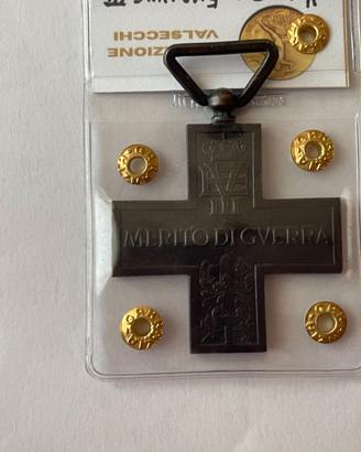 Croce al Merito di Guerra 1918 Collezione Valsecch