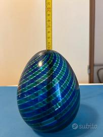 Uovo Venini misura media blu e verde