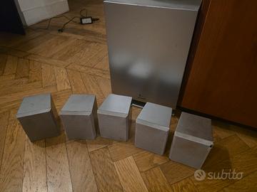 Impianto home theatre 5.1 Sharp con subwoofer 