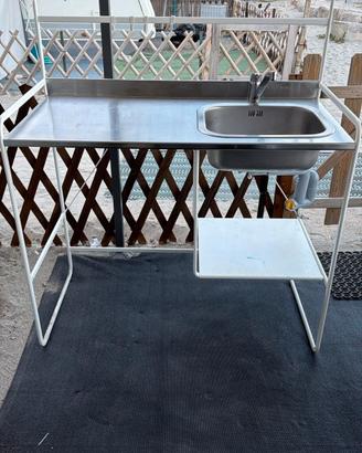 mini cucina da campeggio 