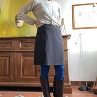 Aspesi Gonna in lana color cacao 44IT