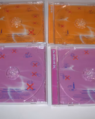 Lotto da 20 custodie rigide per CD/DVD