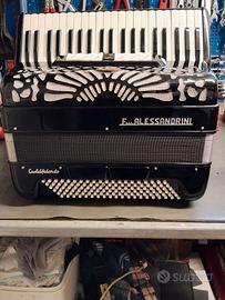 Fisarmonica Alessandrini 120 bassi ridotta