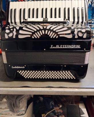 Fisarmonica Alessandrini 120 bassi ridotta
