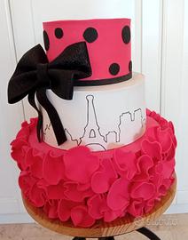 torta scenografica Ladybug 