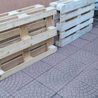 Bancale  EPAL pallet in legno trattato per interni