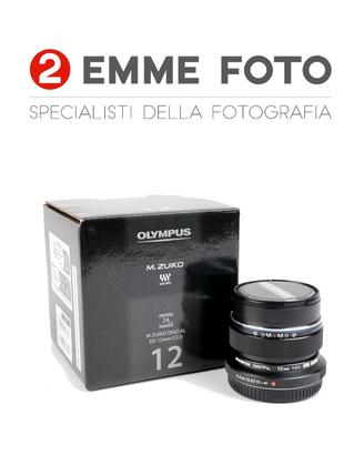 OLYMPUS OM SISTEM 12 mm F2 ED - USATO LIKE NEW
