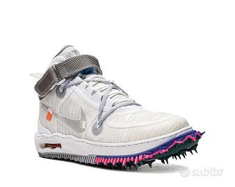 Nike Air Force 1 Mid x Off‑White “White” tg. 45
