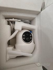 telecamera con pannello solare 3 megapixel