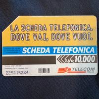 Scheda Telefonica Telecom