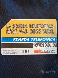 Scheda Telefonica Telecom