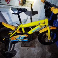 Bicicletta unisex bimbo bimba. 3 - 6 anni