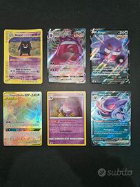Carte pokemon varie espansioni Gengar Charizard