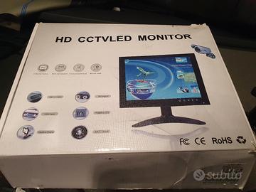 monitor 10 pollici 12v  
