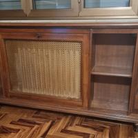 Copri termosifone in legno con griglia