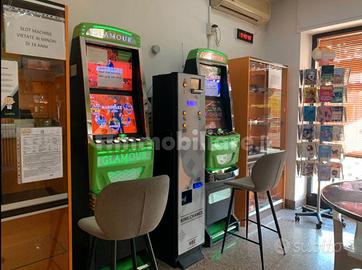 Tabaccheria, ricevitoria lotto, slot machine