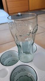 Set 6 Bicchieri Coca Cola Contour Georgia Green 