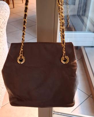 Borsa con doppia catena
