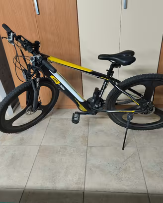 i-Bike, Mountain Mud Unisex Adulto, Nero Bianco Gi