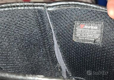 stivali Dainese originale n.45 moto trattabili 