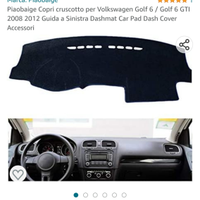 Tappetino per cruscotto golf 6