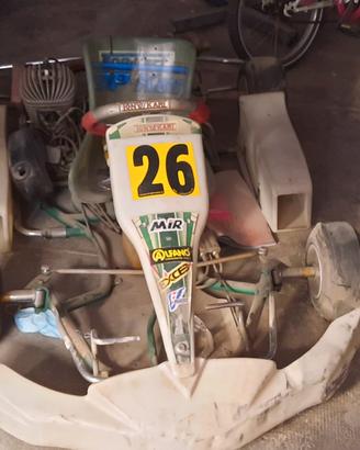 toni kart 60 con carrellino