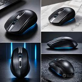 DSG PRIME Mouse Gaming Wireless LED Ergonomico