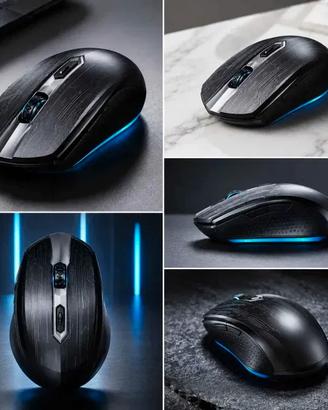 DSG PRIME Mouse Gaming Wireless LED Ergonomico