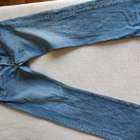 Jeans Levi's 501 White Oak Cone Denim made in Usa.