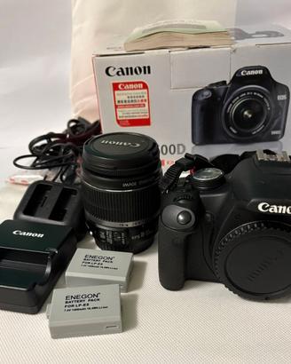 Canon EOS 500D + EF-S 18-55 IS con 2832 scatti