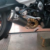 scarico completo Triumph 765 