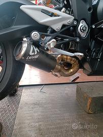 scarico completo Triumph 765 