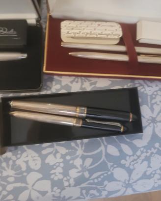 collezione penne argento  vintage anni 70 (nuove)