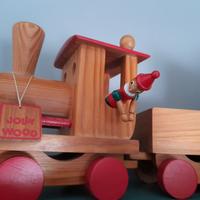 treno in legno anche x collezione 