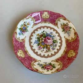 Piattino collezione Lady Carlyle Bone  vintage