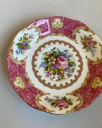 Piattino collezione Lady Carlyle Bone  vintage
