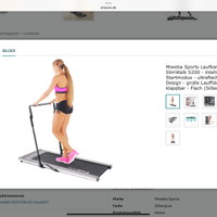 Tapis roulant slimwalk S200