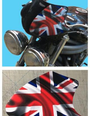 Adesivo cupolino TRIUMPH SPEED TRIPLE 2001