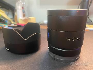 Sony obiettivo zeiss 55mm f1.8