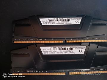 RAM ddr4 3466 2x4gb 8gb g.skill cl16
