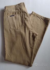 Pantaloni Gant beige uomo regular taglia W36 L36