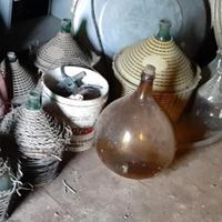 Damigiana vetro varie misure. gratis 